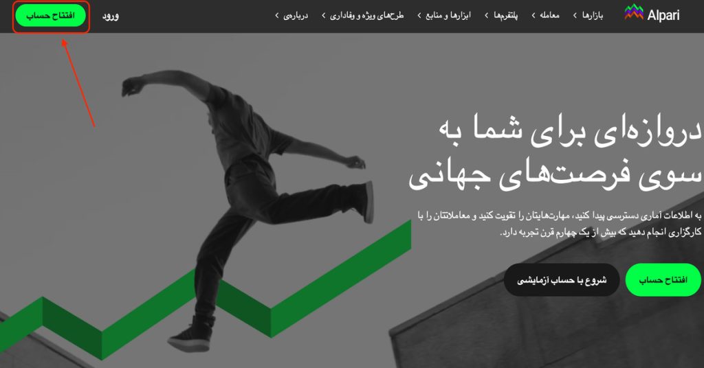 ثبت نام در آلپاری